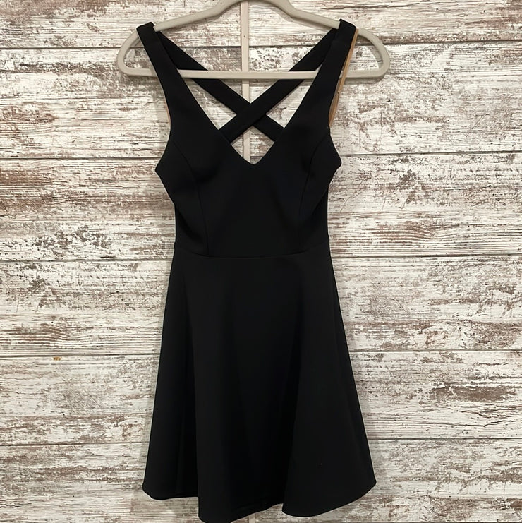 BLACK SHORT DRESS