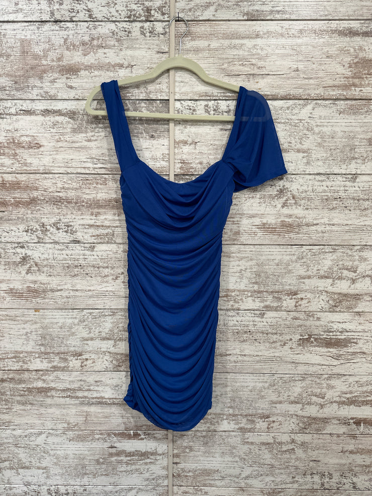 ROYAL BLUE SHORT DRESS