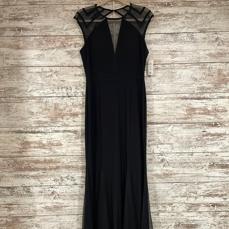 BLACK LONG EVENING GOWN (NEW)
