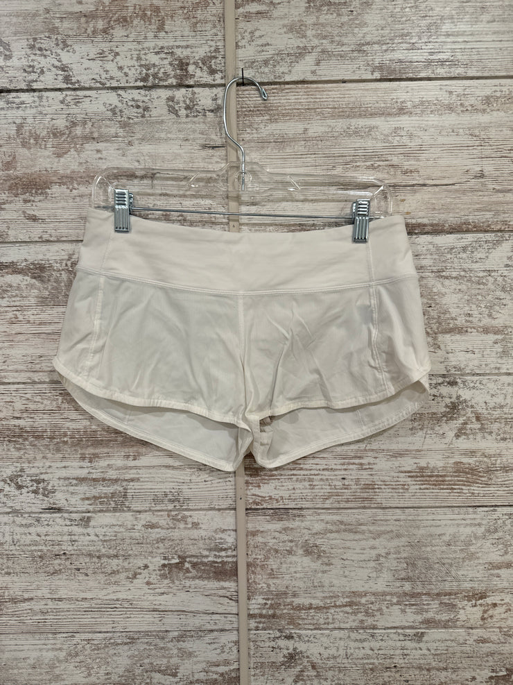 WHITE SPEED UP SHORTS $68