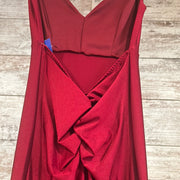 RED LONG EVENING GOWN
