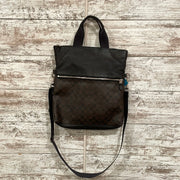 BLACK/BROWN FOLD OVER PURS$475