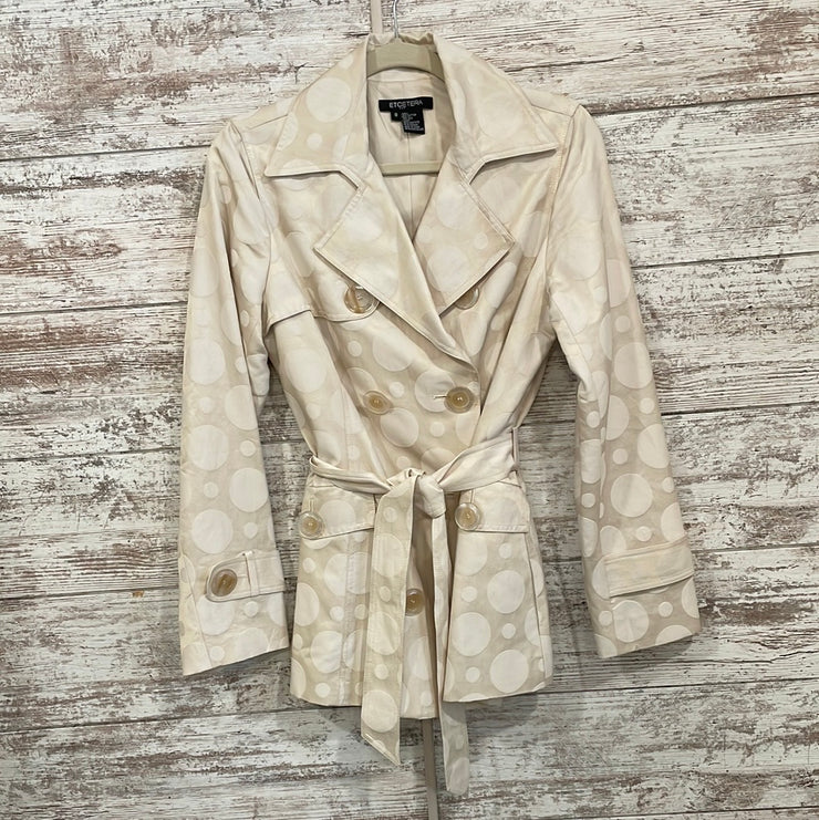 TAN POLKA DOT JACKET $295