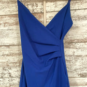 ROYAL BLUE LONG EVENING GOWN