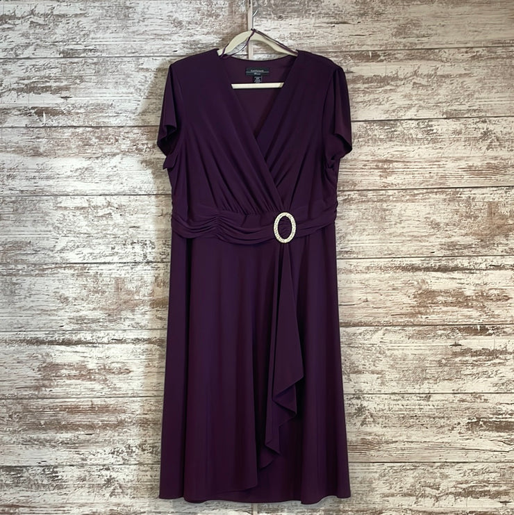 PURPLE SHORT DRESS