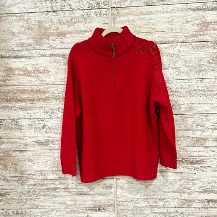 RED 100% LAMBSWOOL SWEATER