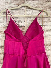 PINK A LINE GOWN