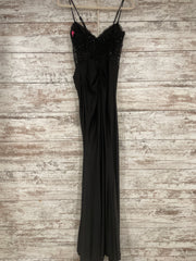 BLACK LONG EVENING GOWN