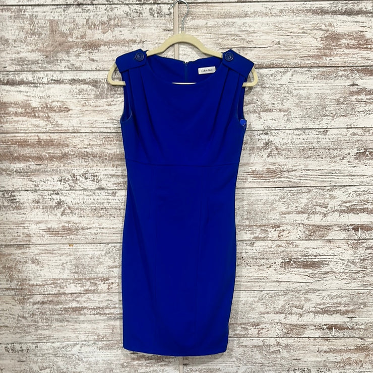 ROYAL BLUE SHORT DRESS