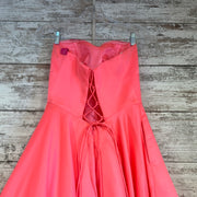 PINK PRINCESS A LINE GOWN