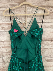 GREEN SPARKLY MERMAID GOWN-NEW