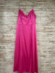 PINK A LINE GOWN