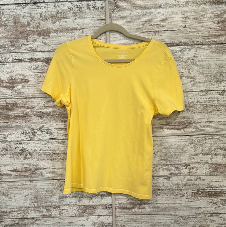 YELLOW SHORT SLEEVE TOP