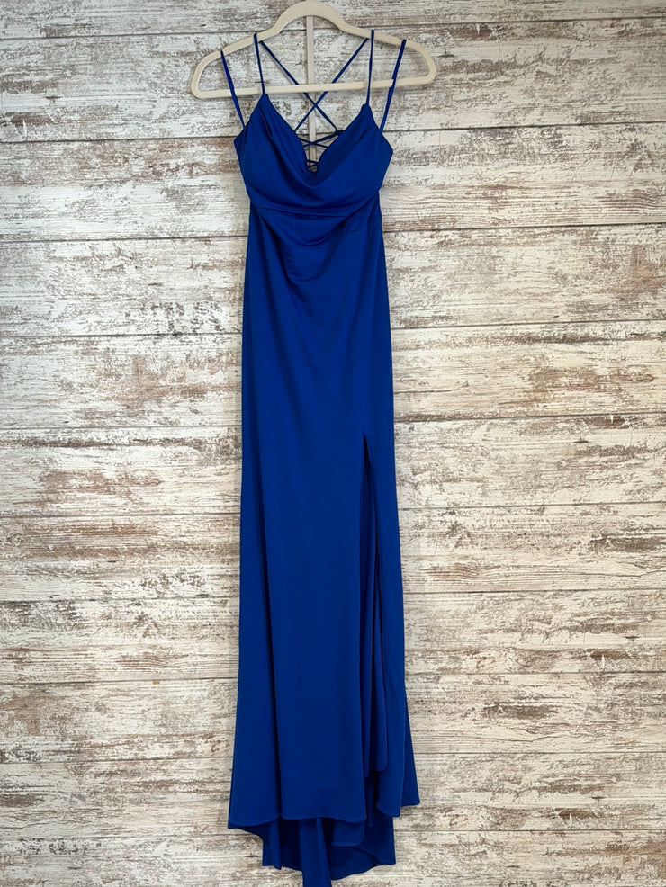 ROYAL BLUE LONG DRESS (NEW)
