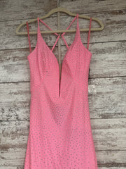 PINK SPARKLY LONG DRESS (NEW)