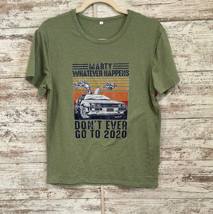 GREEN T SHIRT MARTY MCFLY