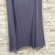 BLUE/GRAY 2 PC. LONG DRESS SET