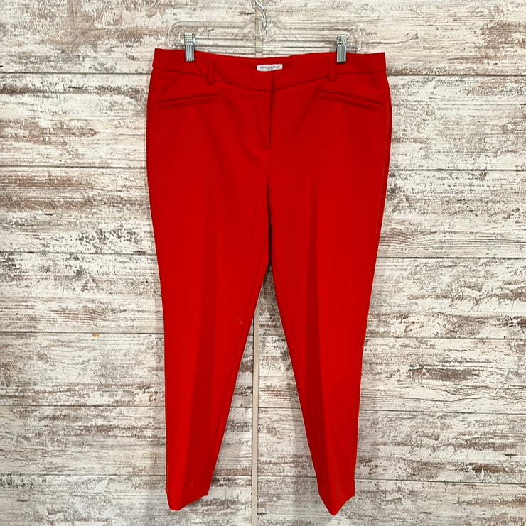 RED CROP PANTS