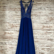 ROYAL BLUE LONG DRESS