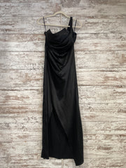 BLACK LONG EVENING GOWN