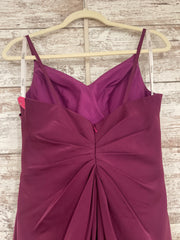 PURPLE LONG EVENING GOWN