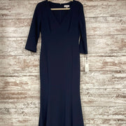 NAVY LONG EVENING GOWN (NEW)