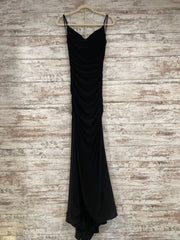 BLACK LONG EVENING GOWN