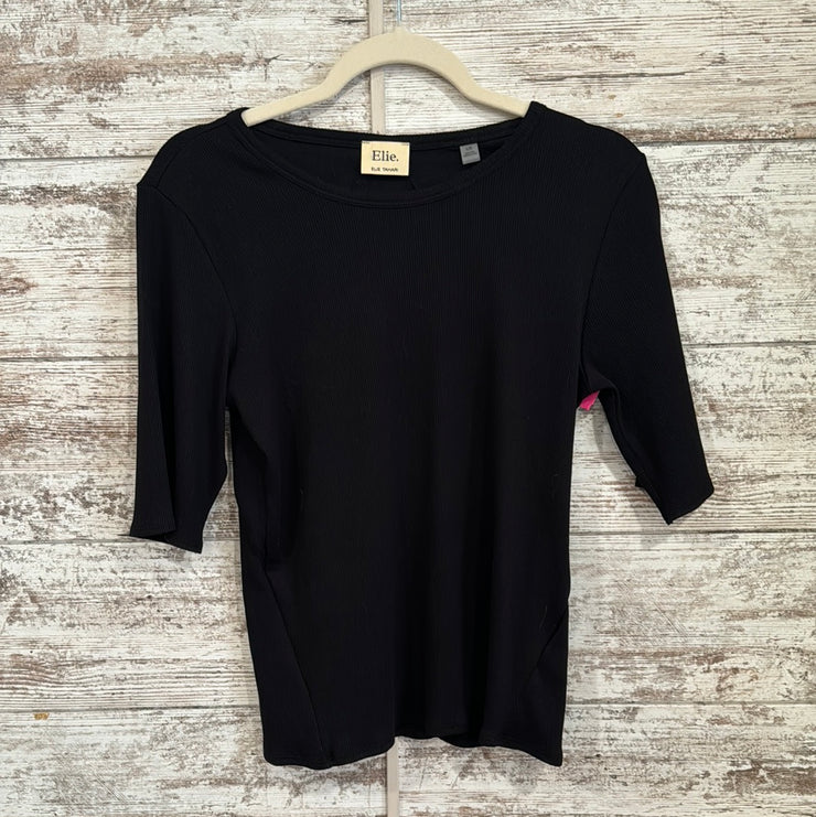 BLACK LONG SLEEVE TOP