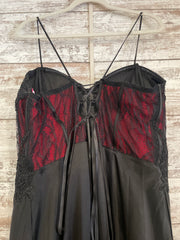 BLACK LONG EVENING GOWN