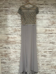 GRAY LONG DRESS (NEW) $746