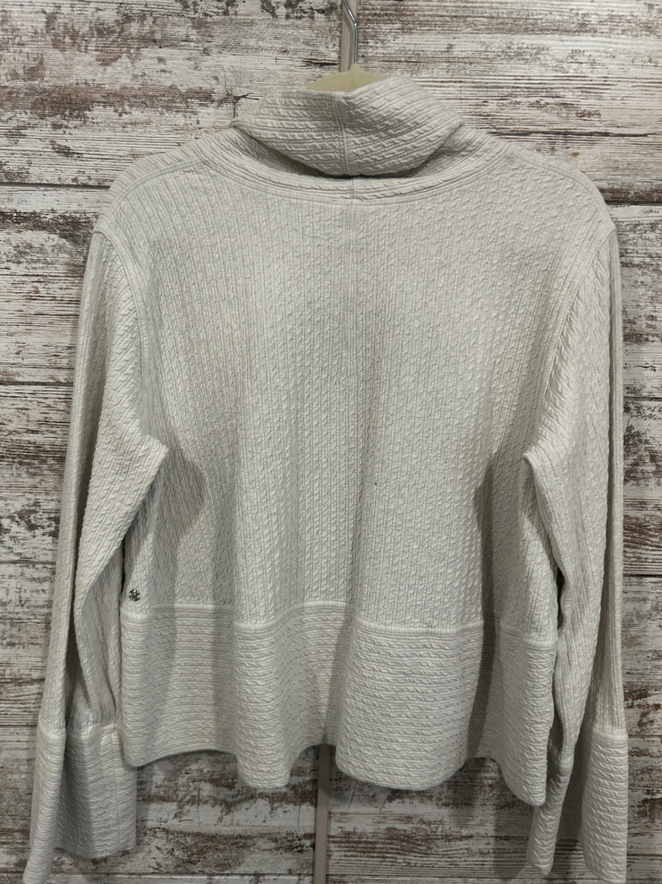IVORY COWL NECK TOP $128
