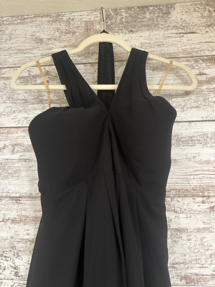 BLACK LONG EVENING GOWN