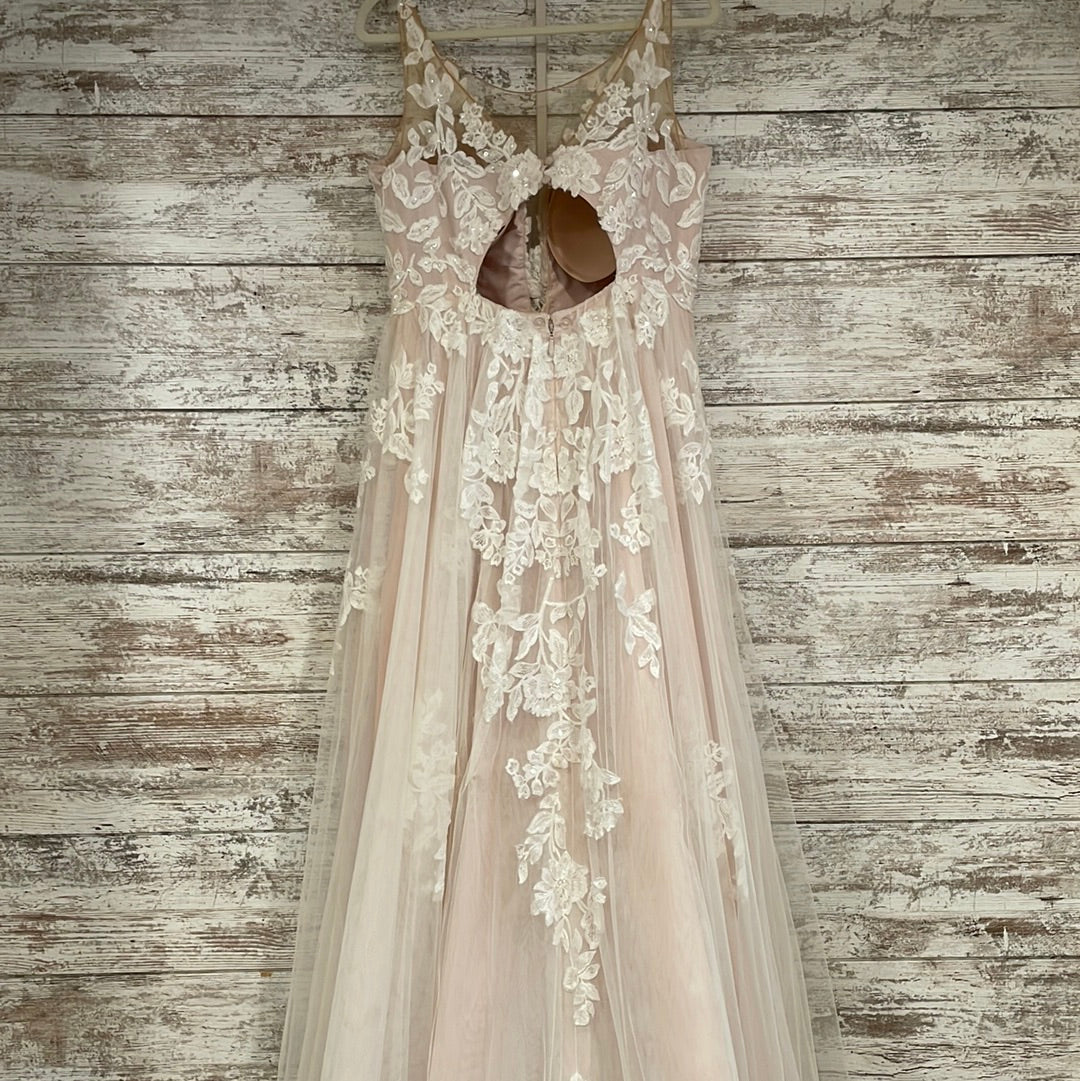 IVORY/NUDE WEDDING GOWN – Savvy Seconds Boutique