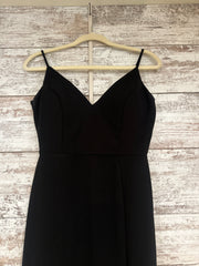 BLACK LONG EVENING GOWN