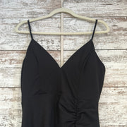 BLACK LONG EVENING GOWN