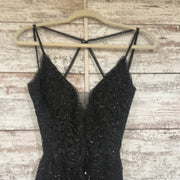 BLACK/LACE MERMAID GOWN