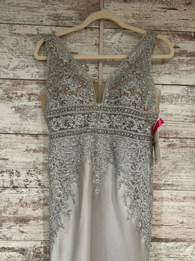 SILVER MERMAID GOWN (NEW)