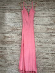 PINK SPARKLY LONG DRESS (NEW)