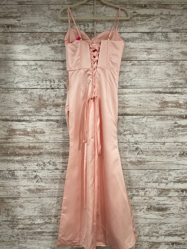 PINK LONG EVENING GOWN (NEW)