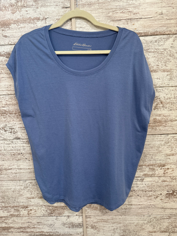 BLUE SHORT SLEEVE TOP