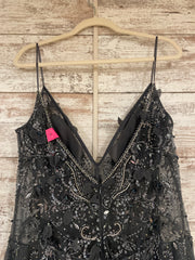 GRAY SPARKLY MERMAID GOWN $750
