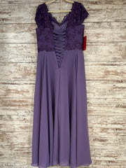 PURPLE LONG EVENING GOWN (NEW)