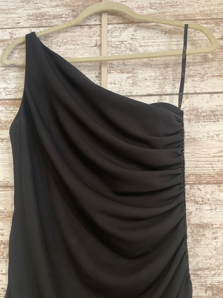BLACK LONG EVENING GOWN