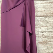 PURPLE LONG EVENING GOWN