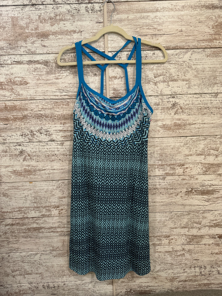GREEN/BLUE SHORT DRESS $99