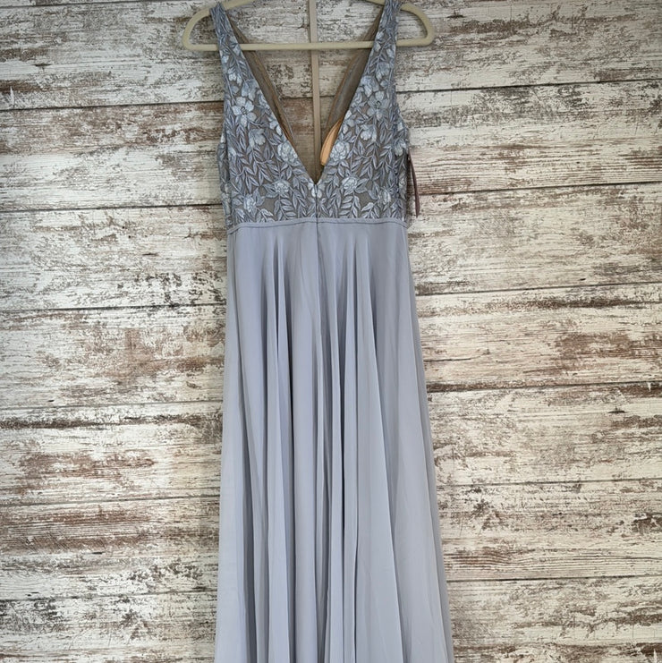 BLUE LONG EVENING GOWN (NEW)