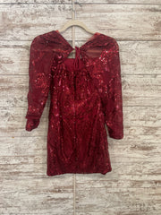 BURGUNDY SHORT DRESS (NEW)