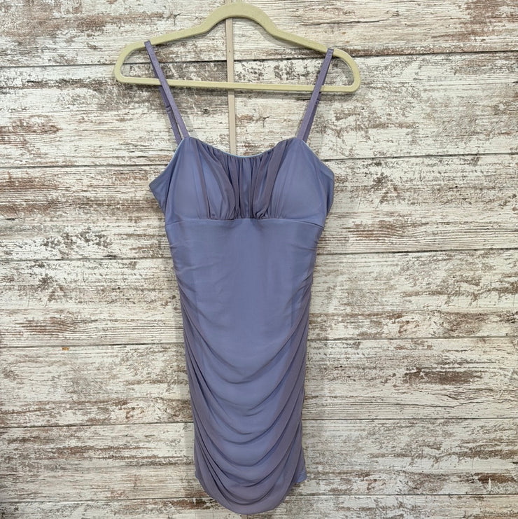 PURPLE SHORT DRESS