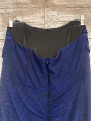 ROYAL BLUE SPARKLY LONG DRESS