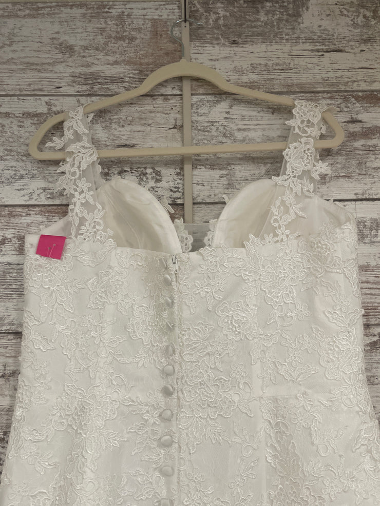 WHITE WEDDING GOWN - NEW $999
